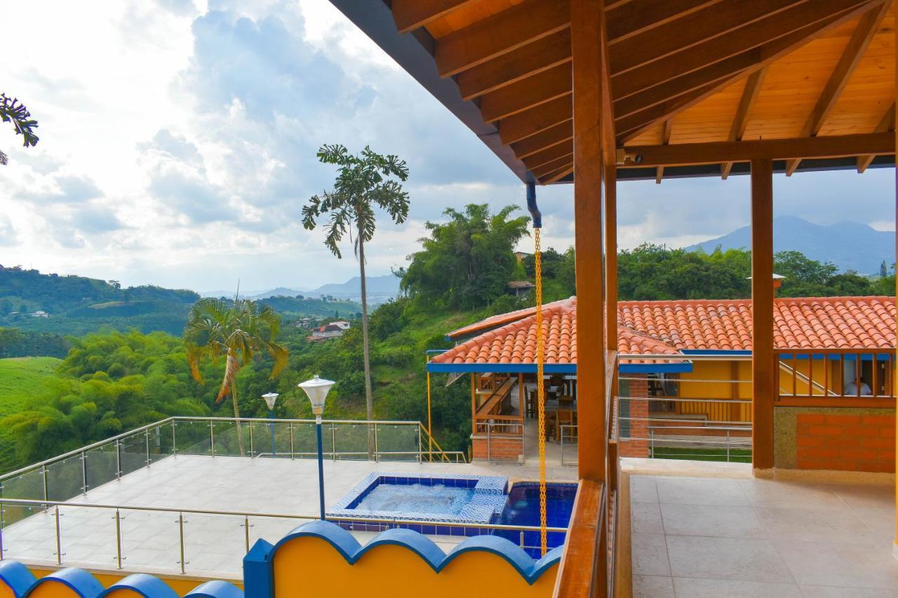 Ecohotel Guaduales Pereira Buitenkant foto