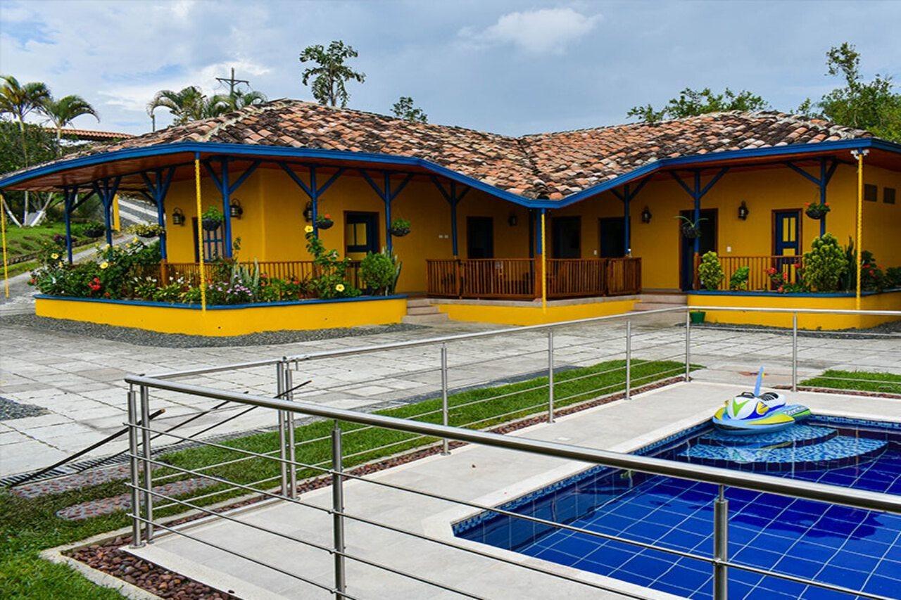 Ecohotel Guaduales Pereira Buitenkant foto