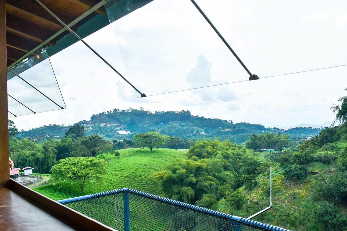 Ecohotel Guaduales Pereira Buitenkant foto