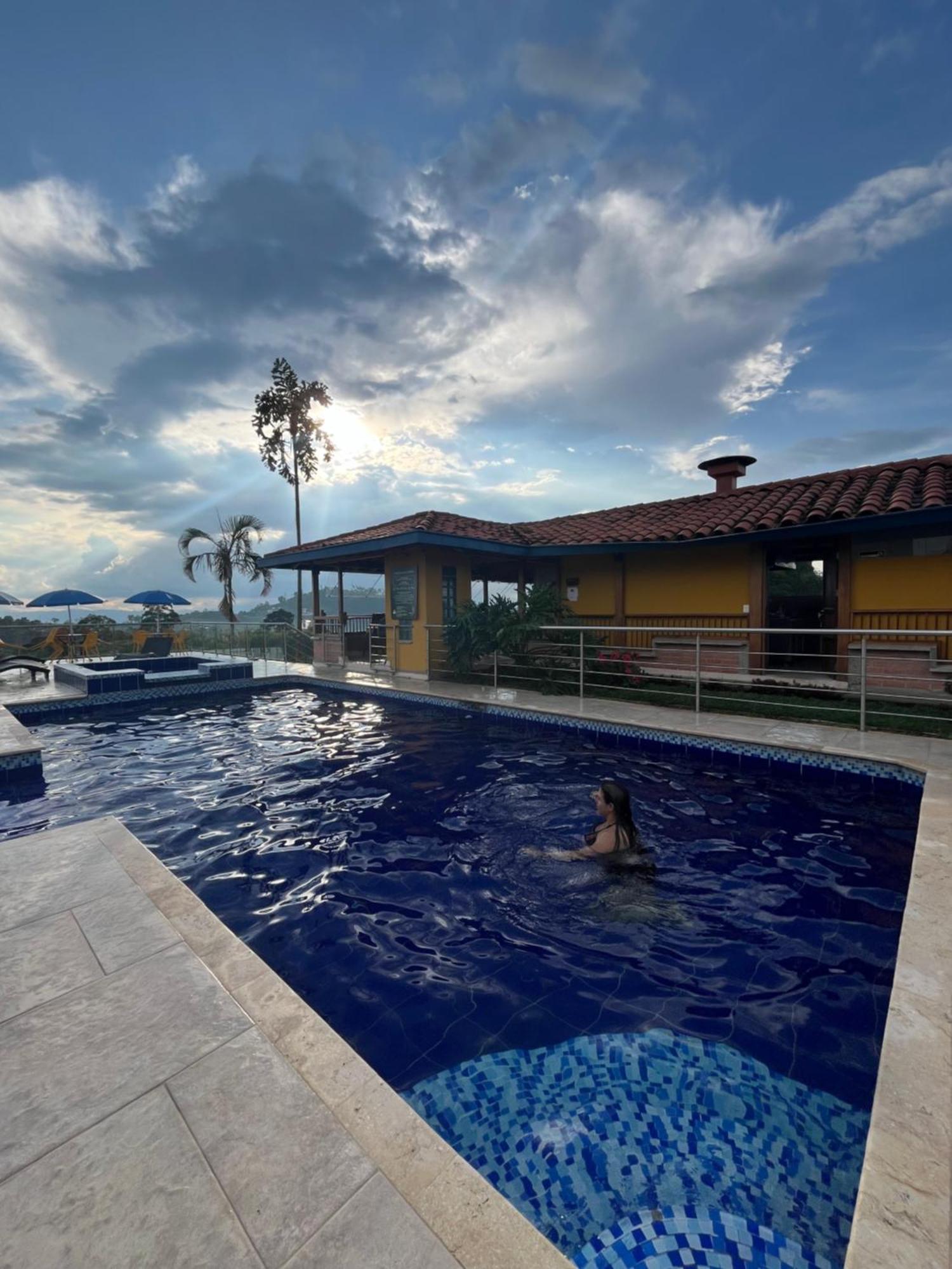 Ecohotel Guaduales Pereira Buitenkant foto
